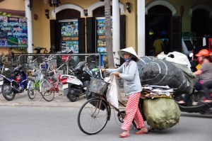 No technical clothing here