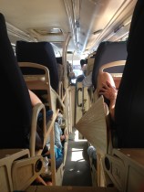 Bad sleeping bus Vietnam